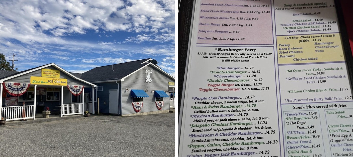 Purple Cow House of Pancakes Menu