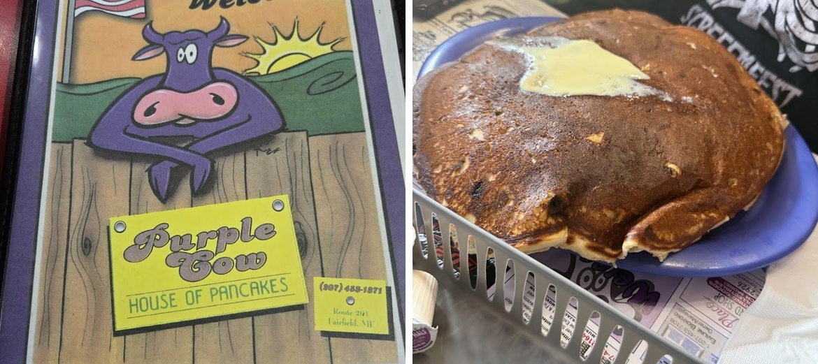 Purple Cow House of Pancakes Menu