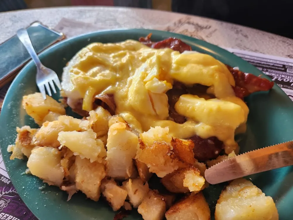 Au Gratin Home Fries & Toast